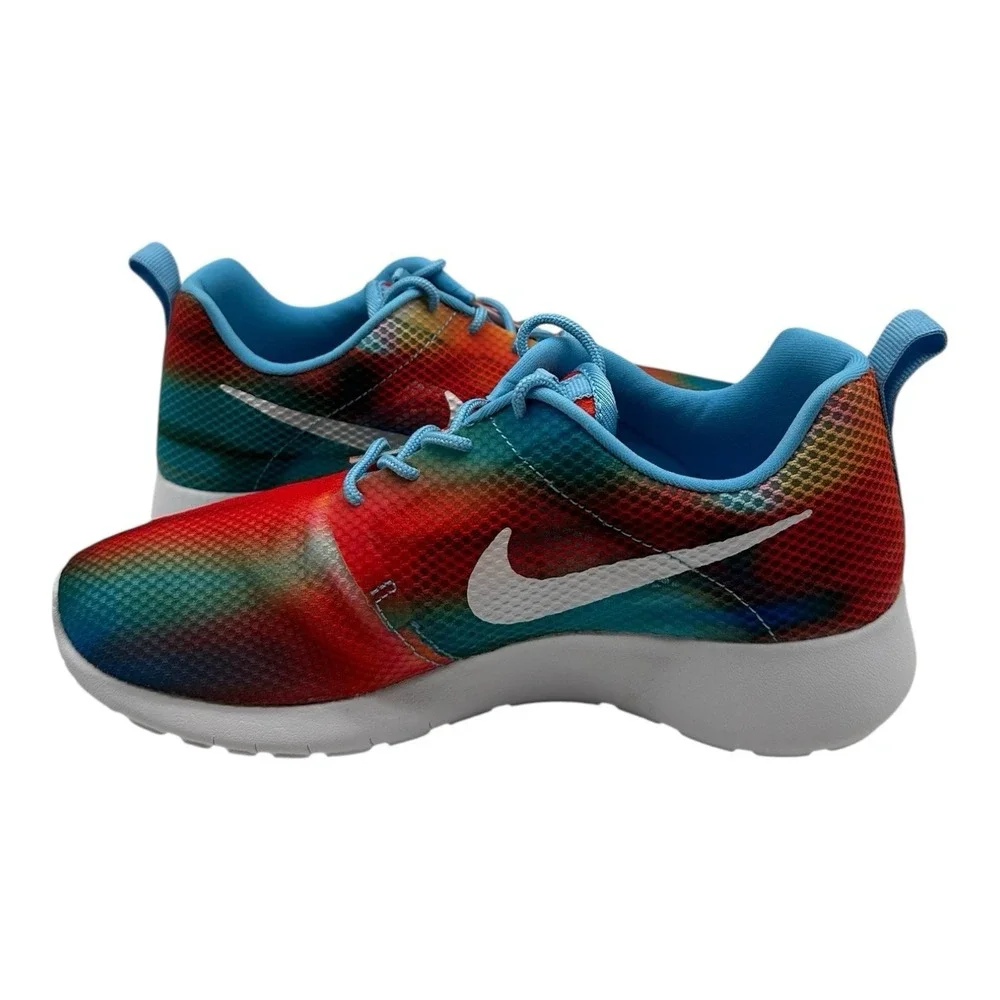 Nike Roshe One Flight Weight GS Running Shoes Youth 6 Womens 7.5 Rainbow Sneaker